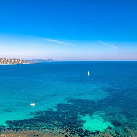 Superbe Villa, Incroyable Vue Mer, Piscine Chauffee, Climatisee Sainte-Maxime Exterior photo