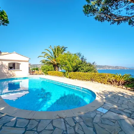 Superbe Villa, Incroyable Vue Mer, Piscine Chauffee, Climatisee Sainte-Maxime Exterior photo