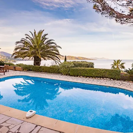 Superbe Villa, Incroyable Vue Mer, Piscine Chauffee, Climatisee Sainte-Maxime Exterior photo