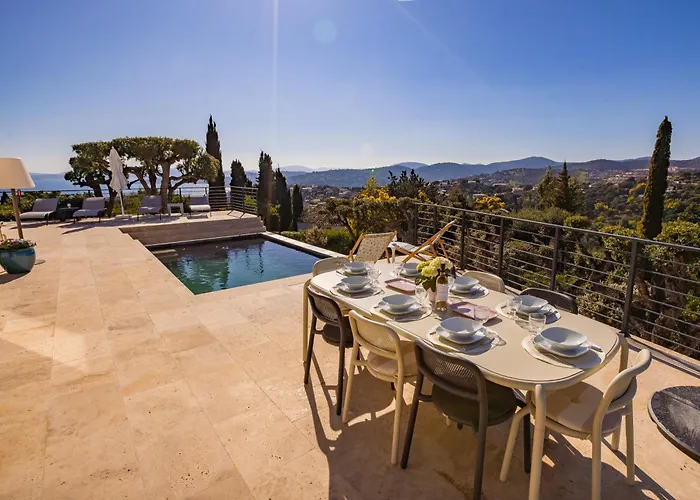 Superbe Villa, Incroyable Vue Mer, Piscine Chauffee, Climatisee