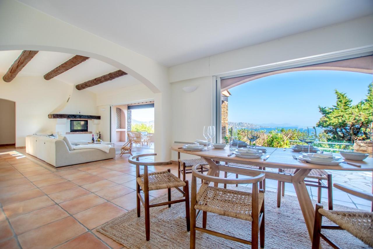 Superbe Villa, Incroyable Vue Mer, Piscine Chauffee, Climatisee Villa Sainte-Maxime