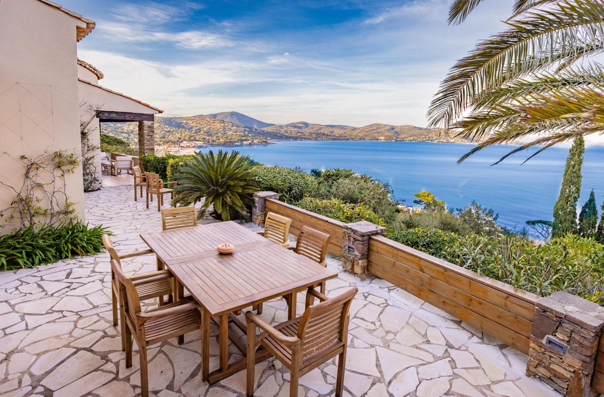 Superbe Villa, Incroyable Vue Mer, Piscine Chauffee, Climatisee * Sainte-Maxime