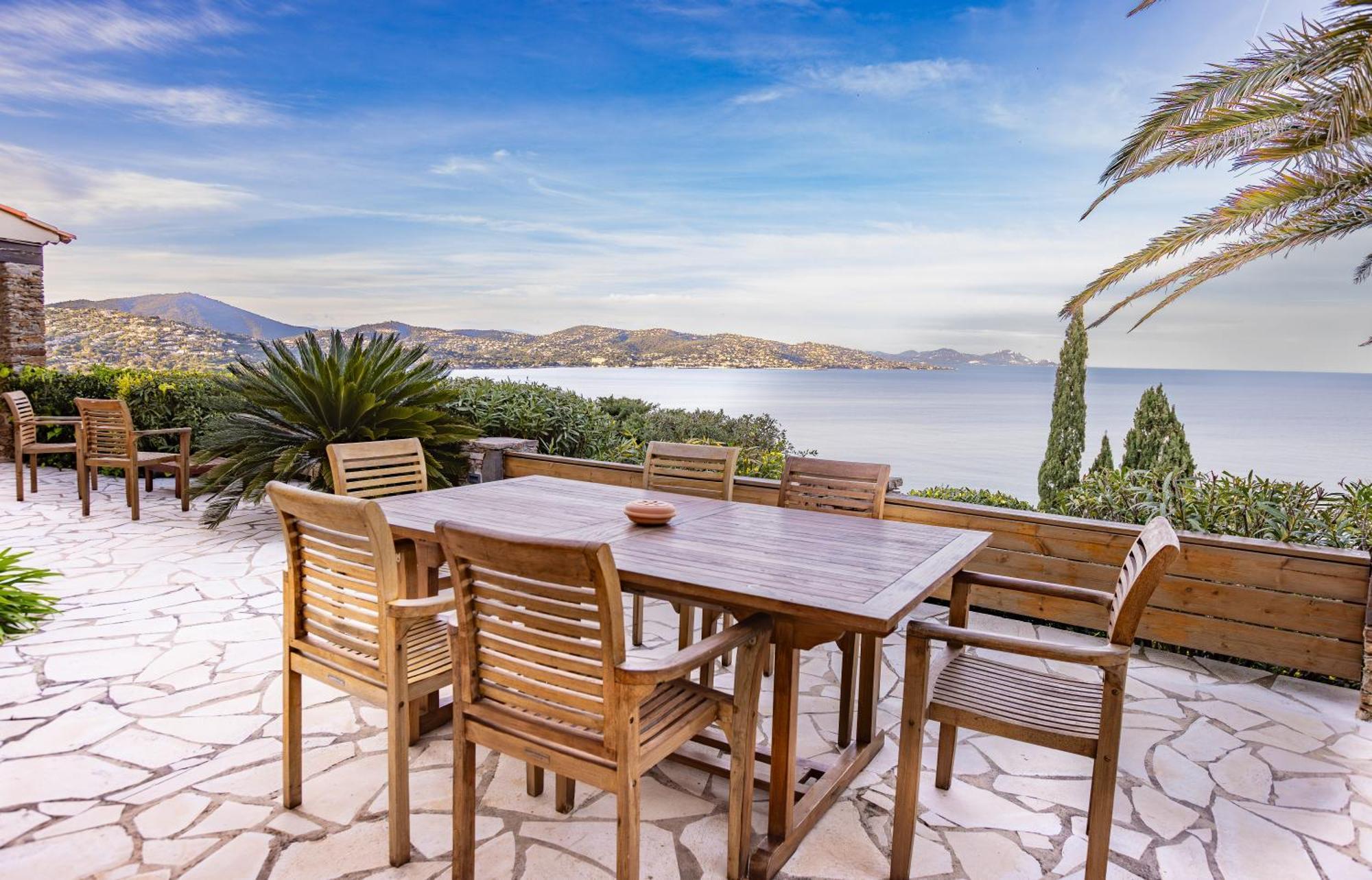 Superbe Villa, Incroyable Vue Mer, Piscine Chauffee, Climatisee Villa *